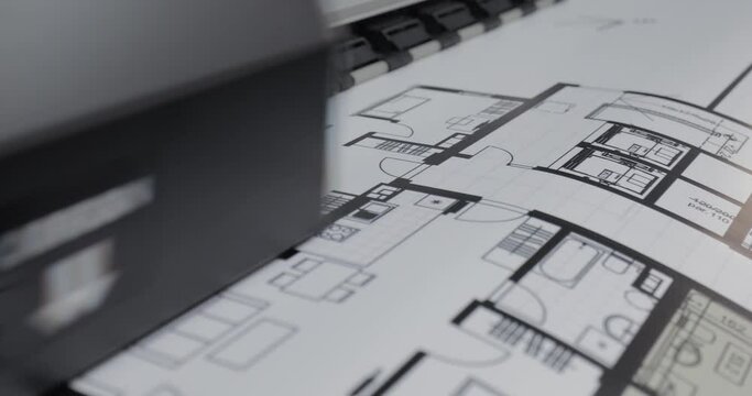 Large format printer printing