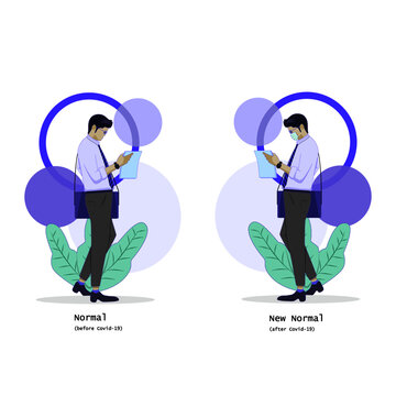 work style with report paper