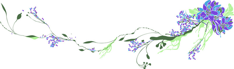 abstract floral background sakura branch