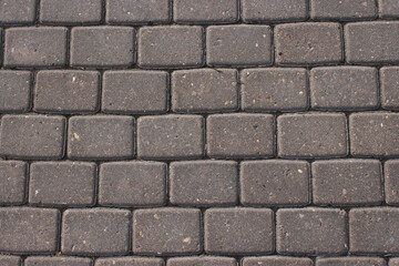 Obraz premium stone block pavement
