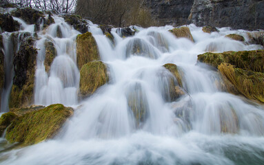 Obraz premium waterfall in the mountains