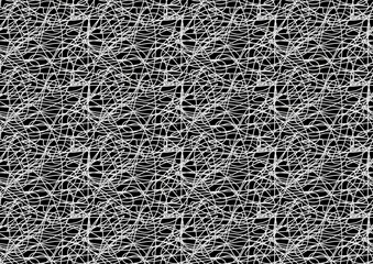 Black and white element and drawing seamless pattern, Repeating background
