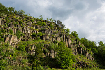 Straz nad Ohri, Karlovy Vary, Czech Republic, May 2020: Natural monument Maly Stolec