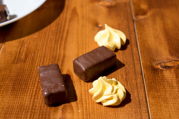 close up of chocolate