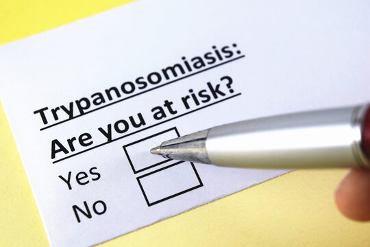 One person is answering question about trypanosomiasis.