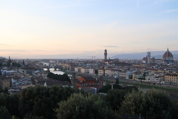 Cityscape of Florence in Italy
