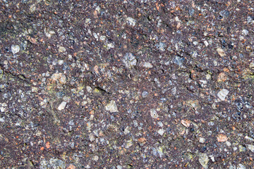 Naturstein gesättigt und scharf