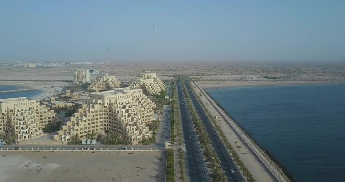 Modern Pyramid Architecture Of Bab Al Bar In Ras Al Khaima UAE - 