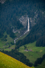 Stäuber Wasserfall im Schächental am Klausenpass, Uri