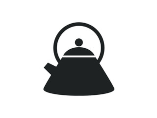 Kettle icon.  Kitchen kettle vector illustration. 