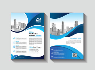 Proposal cover poster brochure Template Design Set