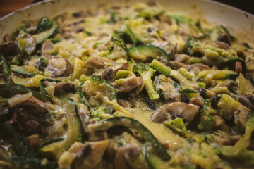 Cooking Vegetables for Pasta Sauce