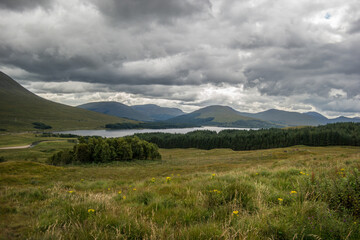 Loch Tulla in Scotland
