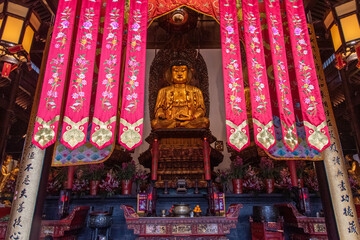 Jade Buddha temple, Shanghai, China. 02/05/2019