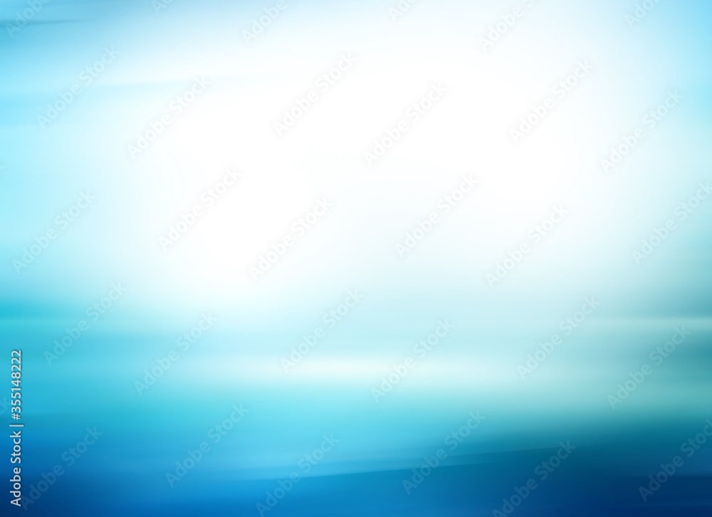 Poster blue abstract background blurred. empty white light gradient studio room. used for background and di