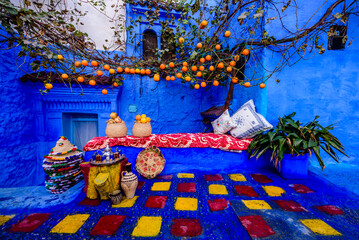 Chefchaouen also known as Chaouen, is a city in northwest Morocco. It is the chief town of the province of the same name, and is noted for its buildings in shades of blue.