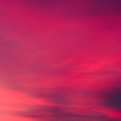 Beautiful pink and purple sky background
