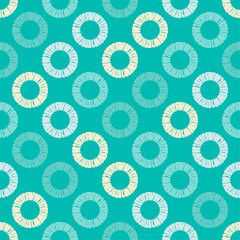 Seamless pattern. Geometry. Design with manual hatching. Textile. Ethnic boho ornament. Vector illustration for web design or print.