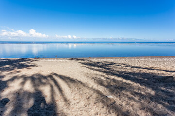 beach and sea, Saint-Leu, Reunion island 