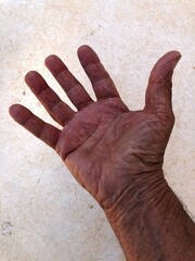 Typical italian hand gestures for communication