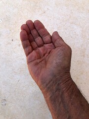 Typical italian hand gestures for communication