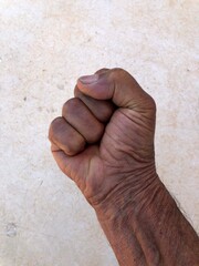Typical italian hand gestures for communication