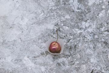 Handmade Chocolate Cherry in decorative glaze
