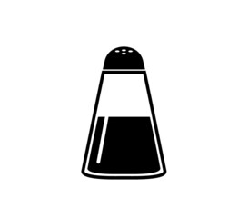 Salt icon vector. Pepper icon, pepper vector. Salt vector illustration. 
