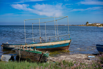 Obraz premium View of Monastir, small city 