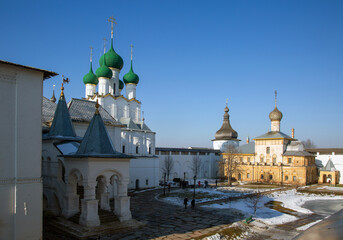 Ancient Kremlin in Rostov the Great, Russia
