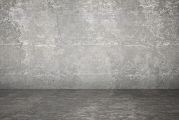 plaster wall, grey background