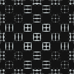 Abstract chaotic geometric pattern. Decorative ornament. Pattern of geometric shapes