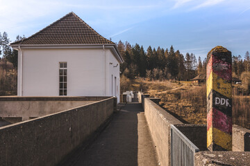 DDR Grenze Eckertalsperre 
