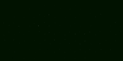 Light Green vector background with christmas snowflakes.