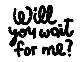 Romantic Valentines day lettering design. Typography grunge postcard or poster graphic design.