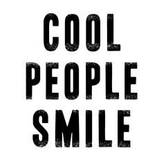 Hand lettering positive inspirational quote, calligraphy vector illustration