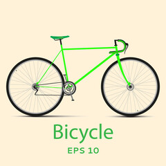 bike isolate vector icon