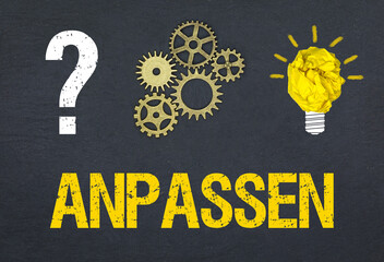 anpassen