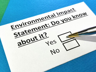 Obraz premium Questionnaire about electronics.