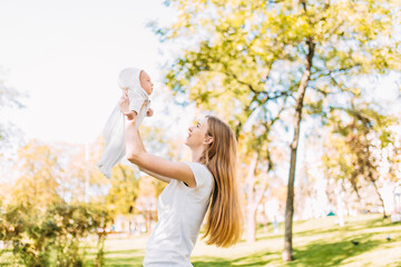 Obraz premium Portrait of a mother and child