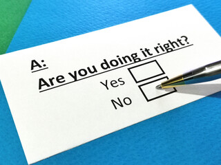 Questionnaire about electronics.