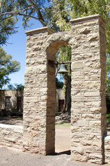 Bell tower on farm in Karoo South Africa