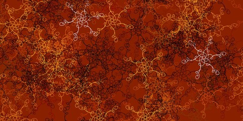 Light Green, Yellow vector backdrop with circular arc.