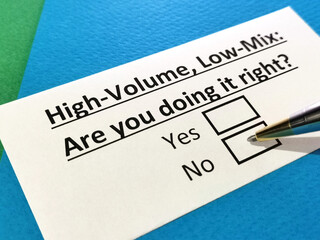 Questionnaire about electronics.