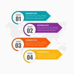 Creative Business Infographic Element Premium Vector