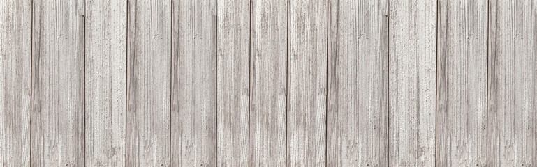 Fototapeta na wymiar Panorama of White natural wood texture and seamless background.