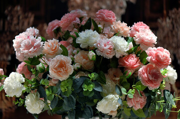 Interior decoration art flower arrangement