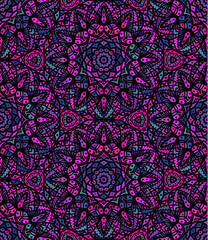 Seamless illustration of ethnic style arabesque pattern
