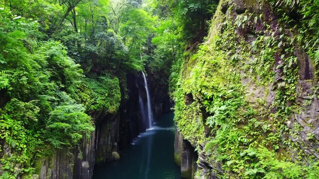 高千穂峡の真名井の滝