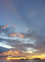 beautiful sky in Hawaii